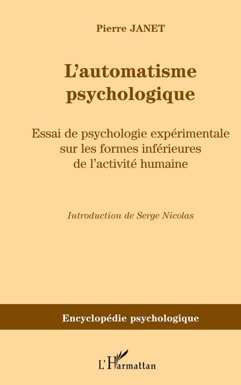Produktbild: L'automatisme psychologique