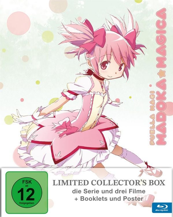 Produktbild: Puella Magi Madoka Magica - Limited Collector's Box (Die komplette Serie + Film 1-3) [4 BRs]
