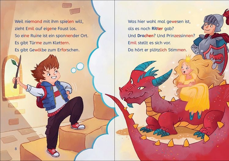 Produktbild: Lesel&ouml;wen 2. Klasse - Reise in den Wald der Drachen