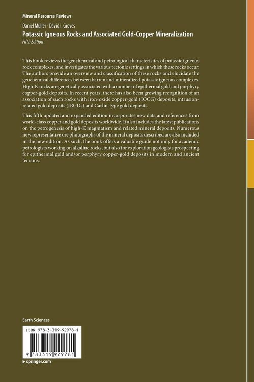 Produktbild: Potassic Igneous Rocks and Associated Gold-Copper Mineralization