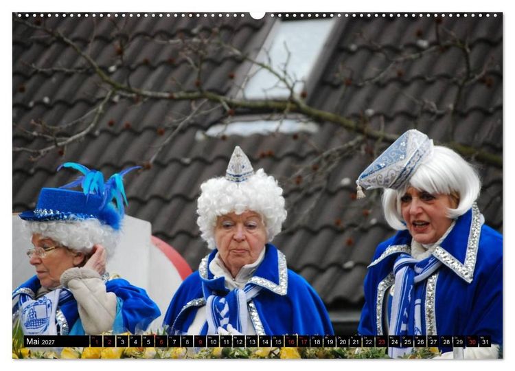 Produktbild: K&ouml;lner Karneval - das ganze Jahr! (hochwertiger Premium Wandkalender 2027 DIN A2 quer), Kunstdruck in Hochglanz