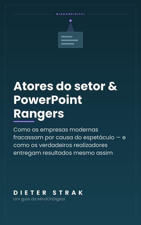 Produktbild: Atores do setor & PowerPoint Rangers