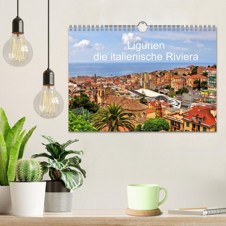 Produktbild: Ligurien - die italienische Riviera (Wandkalender 2026 DIN A4 quer), CALVENDO Monatskalender