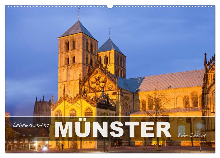 Produktbild: Lebenswertes M&uuml;nster (Wandkalender 2027 DIN A2 quer), CALVENDO Monatskalender