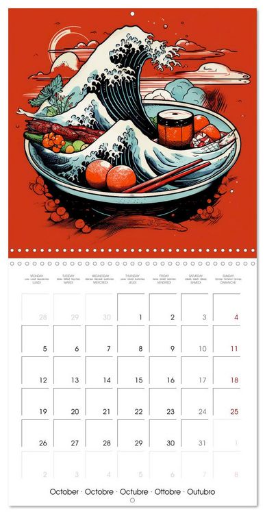Produktbild: Japan Harmony (Wall Calendar 2026 12 &times; 12 Inch) CALVENDO 12 Month Wall Calendar