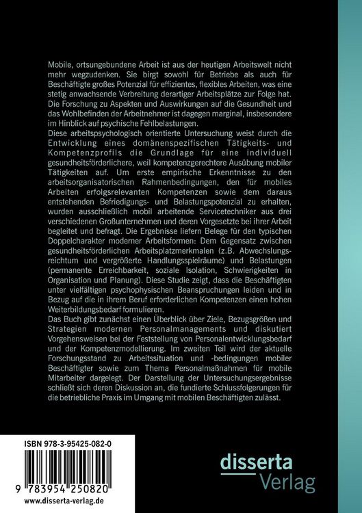 Produktbild: Mobile Arbeit im Fokus l&ouml;sungsorientierter Personalentwicklung: Kompetenzen f&ouml;rdern, Arbeitspl&auml;tze gestalten, Arbeitsabl&auml;ufe organisieren