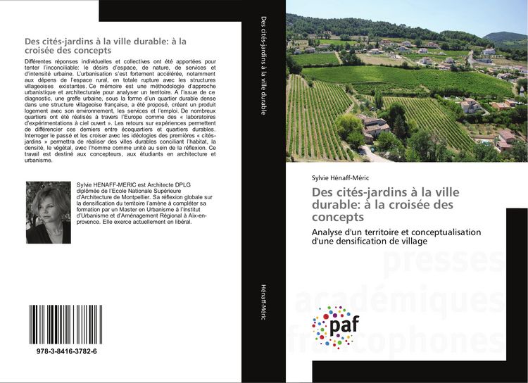 Produktbild: Des cit&eacute;s-jardins &agrave; la ville durable: &agrave; la crois&eacute;e des concepts