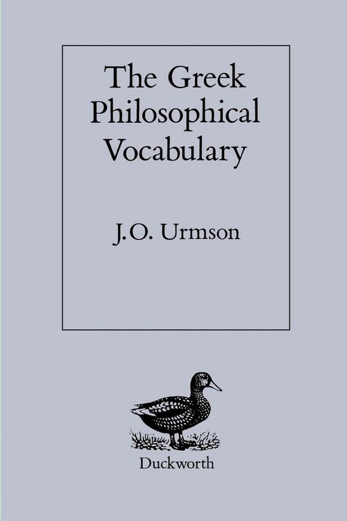 Produktbild: Greek Philosophical Vocabulary
