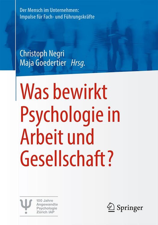 Produktbild: Was bewirkt Psychologie in Arbeit und Gesellschaft?