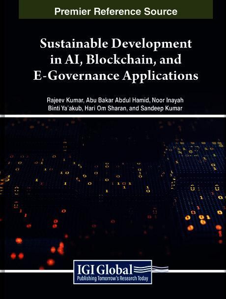 Produktbild: Sustainable Development in AI, Blockchain, and E-Governance Applications