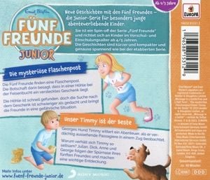 Produktbild: F&uuml;nf Freunde Junior 02: Die mysteri&ouml;se Flaschenpost / Unser Timmy ist der Beste