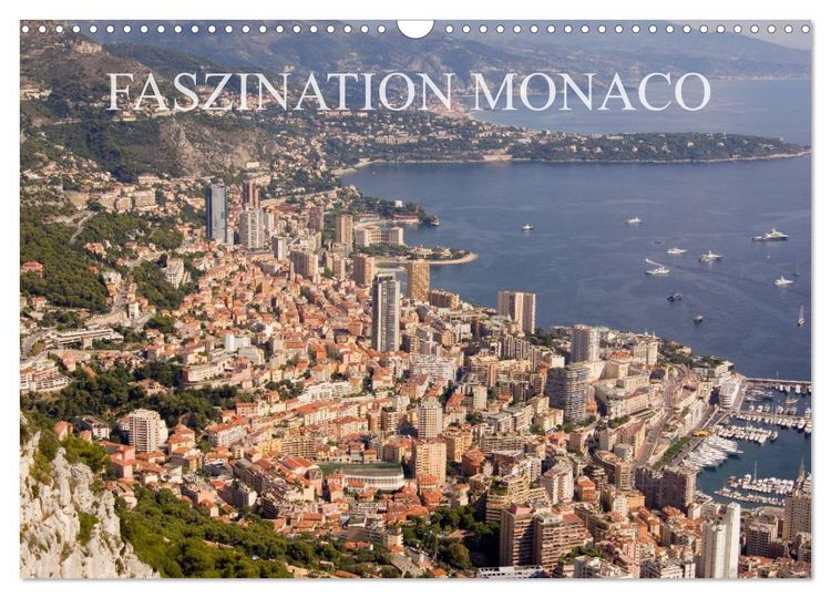 Produktbild: Faszination Monaco (Wandkalender 2026 DIN A3 quer), CALVENDO Monatskalender