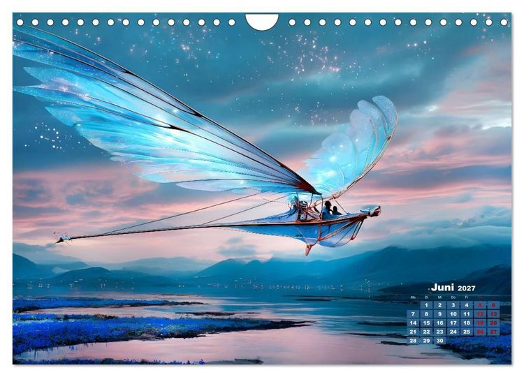 Produktbild: Aerospira (Wandkalender 2027 DIN A4 quer), CALVENDO Monatskalender