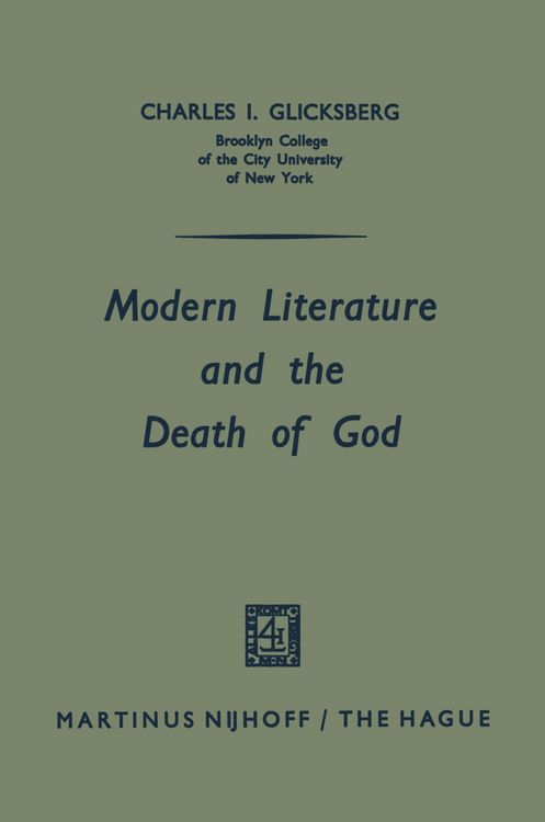 Produktbild: Modern Literature and the Death of God