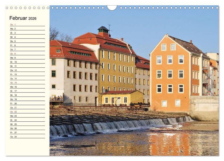 Produktbild: G&ouml;rlitz - Die Perle Niederschlesiens (Wandkalender 2026 DIN A3 quer), CALVENDO Monatskalender