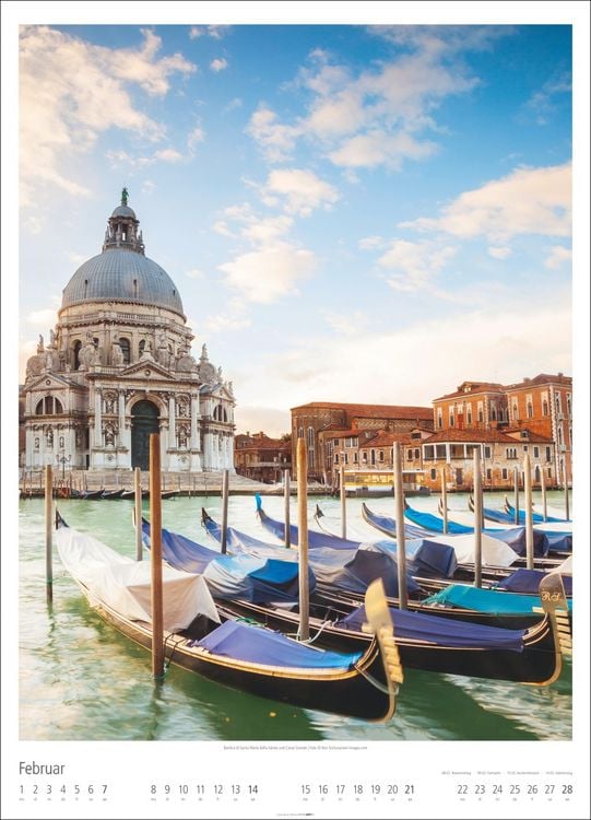 Produktbild: Venezia Kalender 2027 - La Serenissima