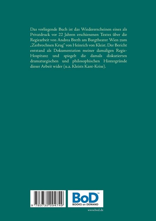 Produktbild: (M)ein Krug-Zer-Bruch-Buch