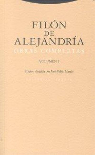 Produktbild: Filon De Alejandria. Obras. 1