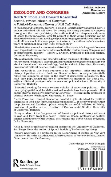 Produktbild: Ideology and Congress