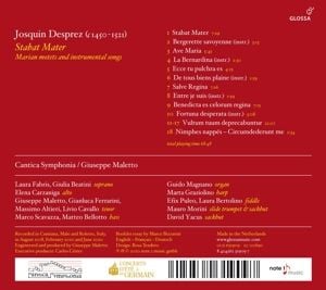 Produktbild: Josquin Desprez - Stabat Mater
