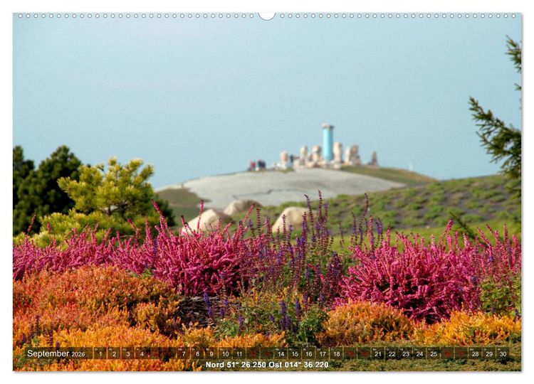 Produktbild: Traumziele in Sachsen (hochwertiger Premium Wandkalender 2026 DIN A2 quer), Kunstdruck in Hochglanz