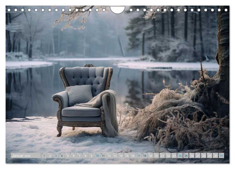 Produktbild: Orte der Ruhe (Wandkalender 2026 DIN A4 quer), CALVENDO Monatskalender