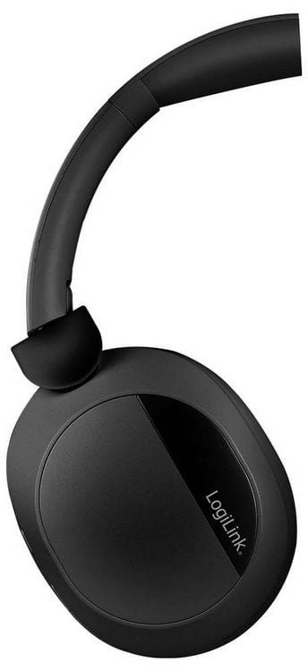 Produktbild: LogiLink BT0071 Over Ear Kopfh&ouml;rer Bluetooth&reg; Schwarz