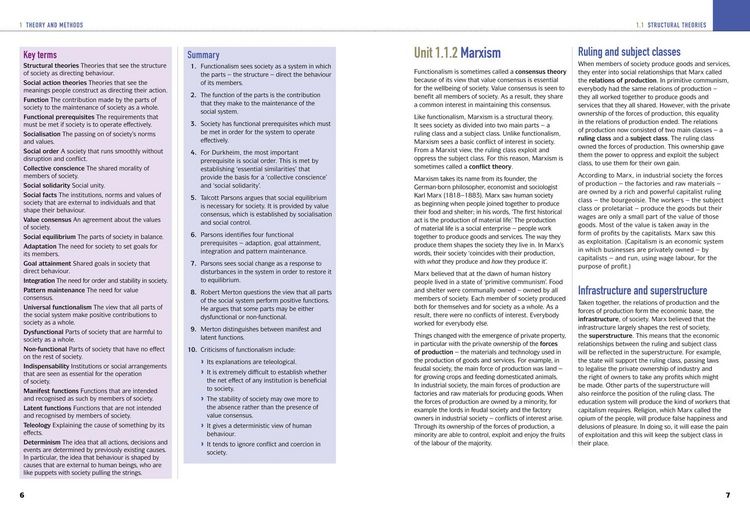 Produktbild: AQA A Level Sociology Themes and Perspectives