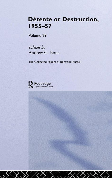 Produktbild: The Collected Papers of Bertrand Russell Volume 29