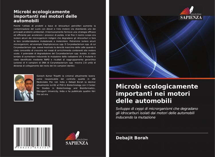 Produktbild: Microbi ecologicamente importanti nei motori delle automobili