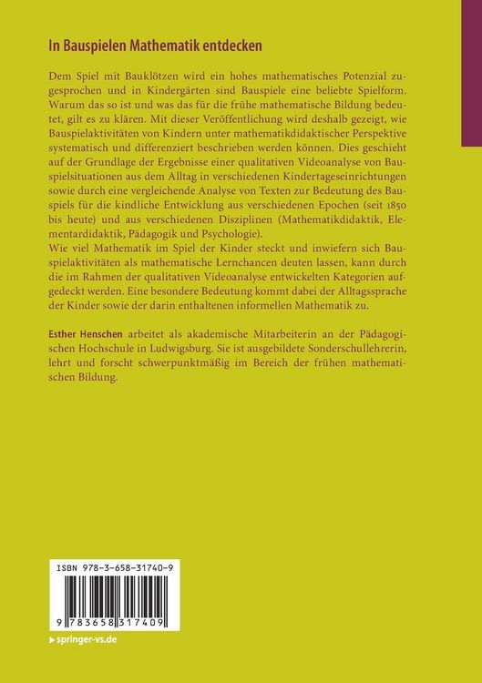 Produktbild: In Bauspielen Mathematik entdecken