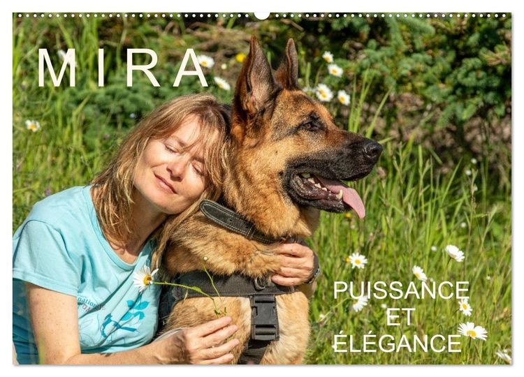 Produktbild: MIRA - PUISSANCE ET &Eacute;L&Eacute;GANCE (Calendrier mural 2026 DIN A2 vertical), CALVENDO calendrier mensuel