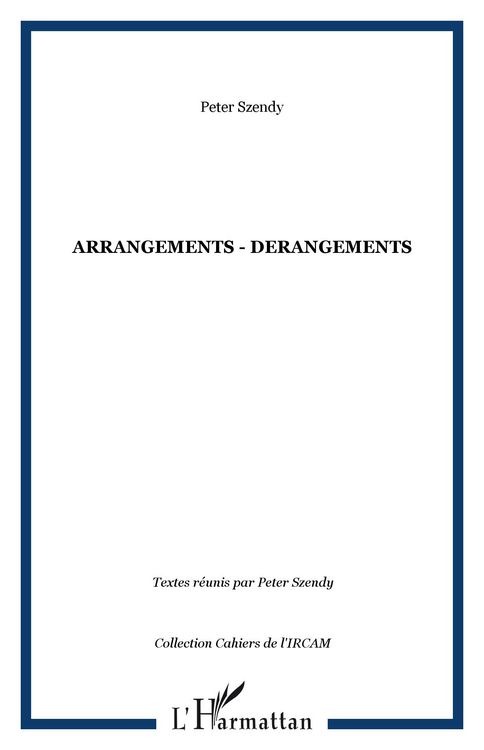 Produktbild: Arrangements - Derangements