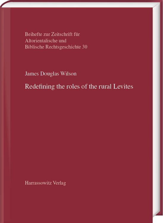 Produktbild: Redefining the roles of the rural Levites