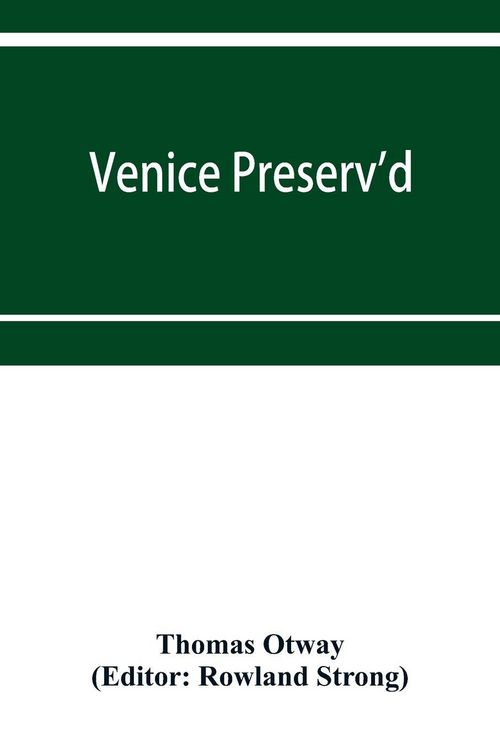 Produktbild: Venice preserv'd