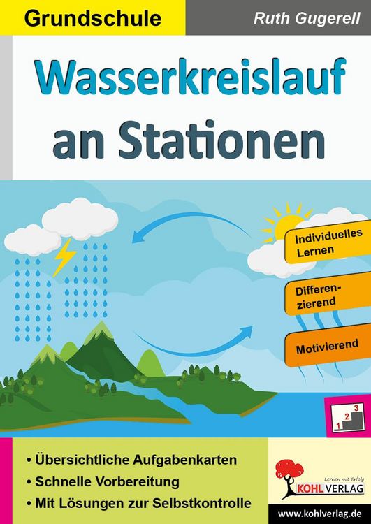 Produktbild: Wasserkreislauf an Stationen / Grundschule