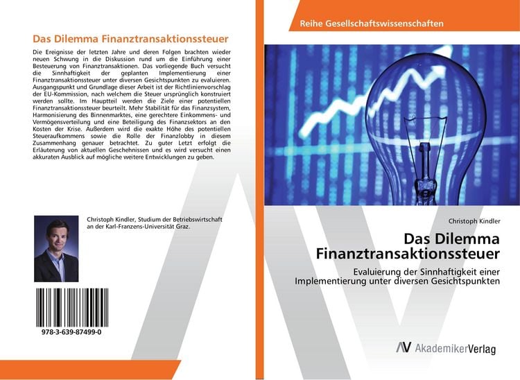 Produktbild: Das Dilemma Finanztransaktionssteuer