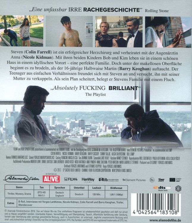 Produktbild: The Killing of a Sacred Deer