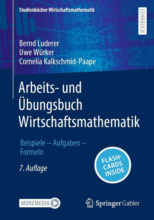 Produktbild: Arbeits- und &Uuml;bungsbuch Wirtschaftsmathematik