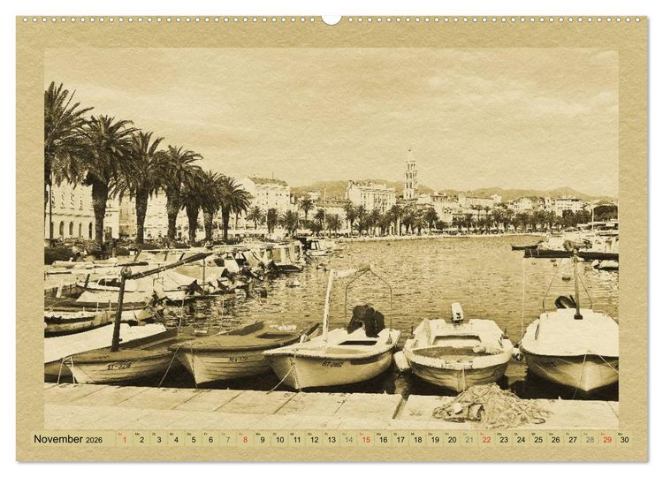 Produktbild: Kroatien (hochwertiger Premium Wandkalender 2026 DIN A2 quer), Kunstdruck in Hochglanz