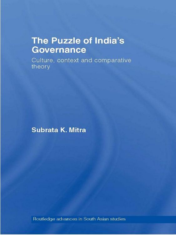 Produktbild: The Puzzle of India's Governance