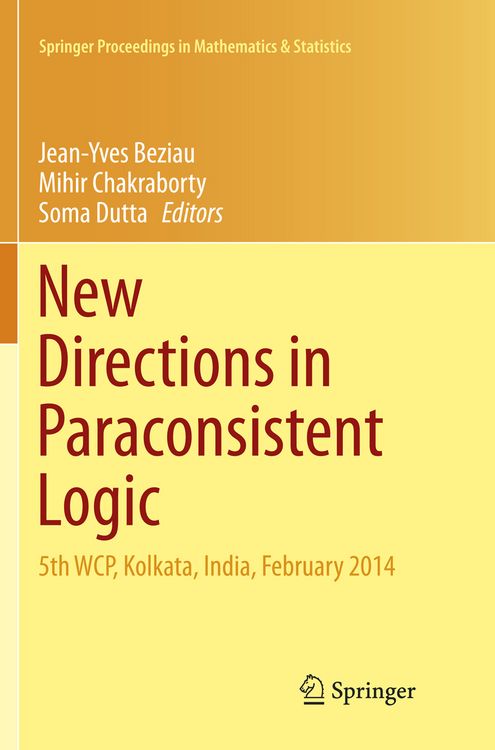 Produktbild: New Directions in Paraconsistent Logic