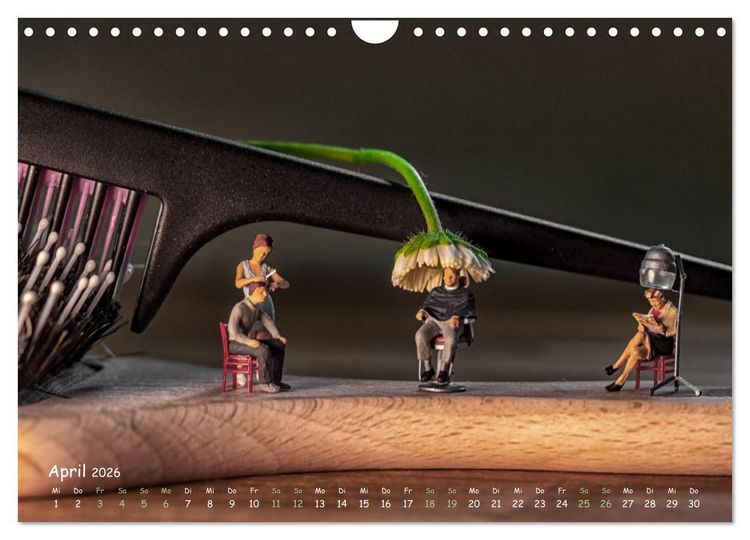 Produktbild: Hair-liche Zeiten (Wandkalender 2026 DIN A4 quer), CALVENDO Monatskalender