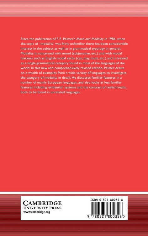 Produktbild: Mood and Modality
