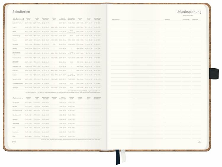 Produktbild: Wochen-Notiz-Timer Classic 26/27 A5 17 Monate [Fine Flowers Salbei]