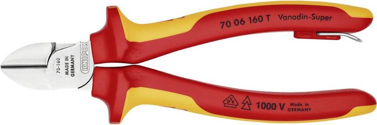 Produktbild: Knipex 70 06 160 T VDE Seitenschneider 160mm