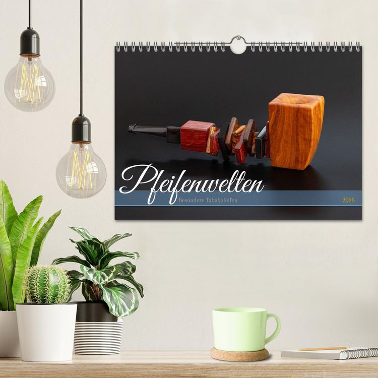Produktbild: Pfeifenwelten (Wandkalender 2026 DIN A4 quer), CALVENDO Monatskalender