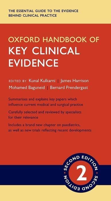 Produktbild: Oxford Handbook of Key Clinical Evidence