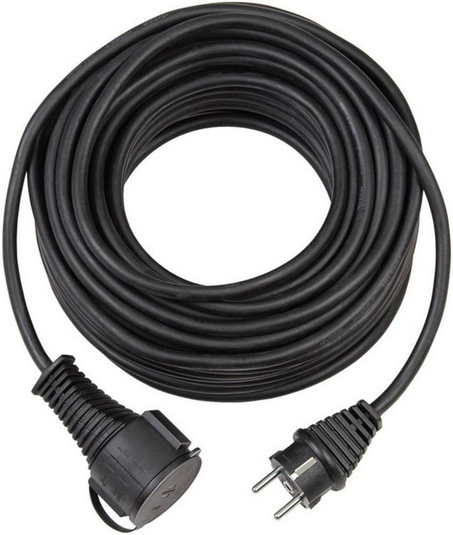 Produktbild: Brennenstuhl 1169890 Strom Verl&auml;ngerungskabel Schwarz 15.00m AT-N05V3V3-F 3G 1,5mm&sup2;
