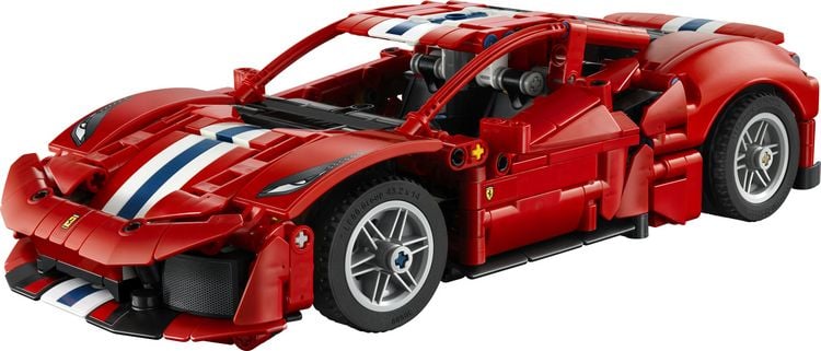 Produktbild: LEGO Technic 42235 Ferrari 488 PISTA Auto, Bauspielzeug f&uuml;r Kinder ab 9 Jahren, Ferrari-Merch